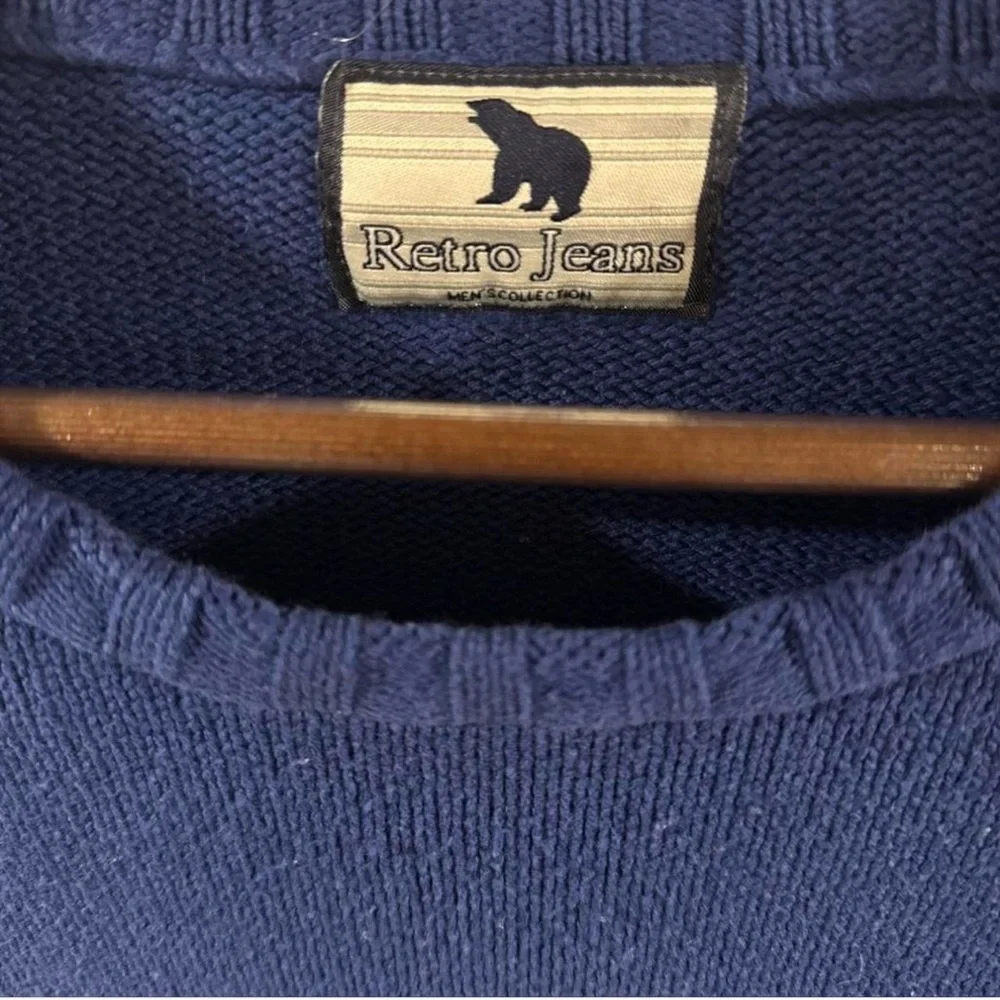Vintage Blue Crewneck Sweater Size Men’s Medium